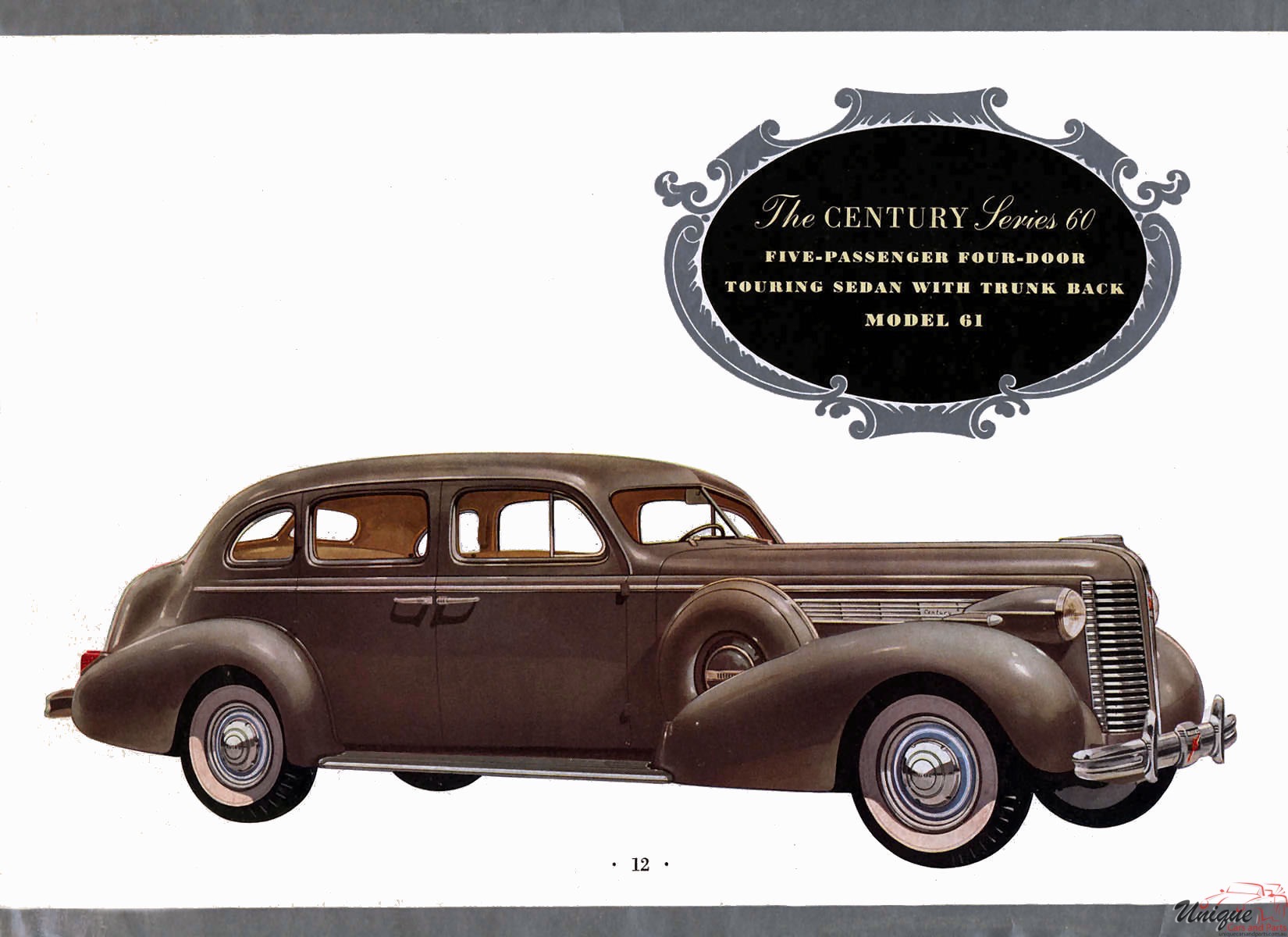 1938 Buick Brochure Page 12